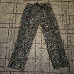 Hannah Leopard Print Pajama Pants